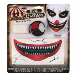 Blue Banana Evil Clown...