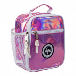 Hype pink 2025 holographic lunch bag