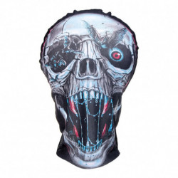 Blue Banana Mesh Skull Mask...